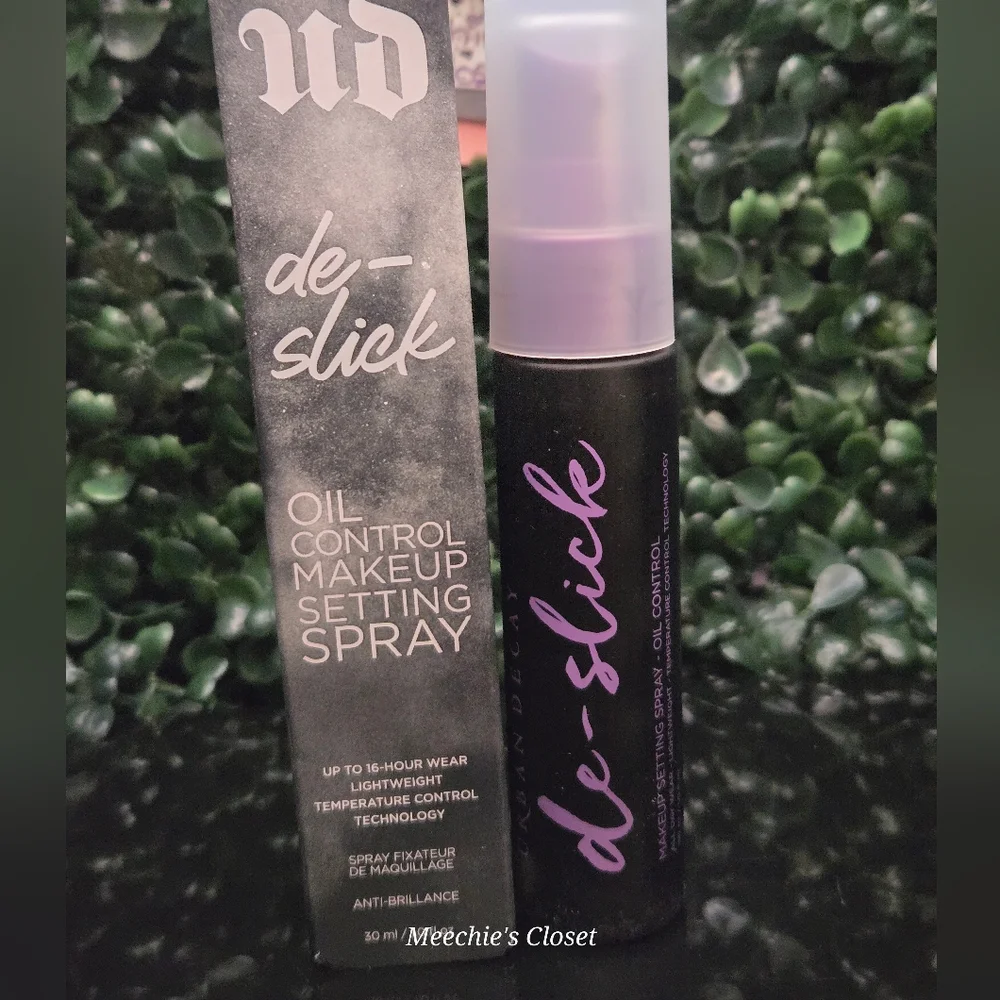 Urban Decay De-Slick Setting Spray Travel NIB RARE